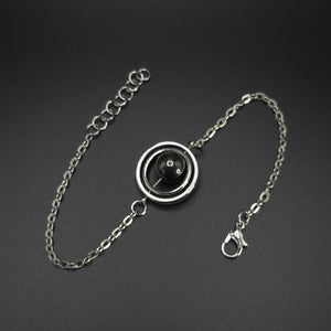 Bracelet "Hematite Big Drop"