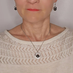 Pendant "Hematite Drop"