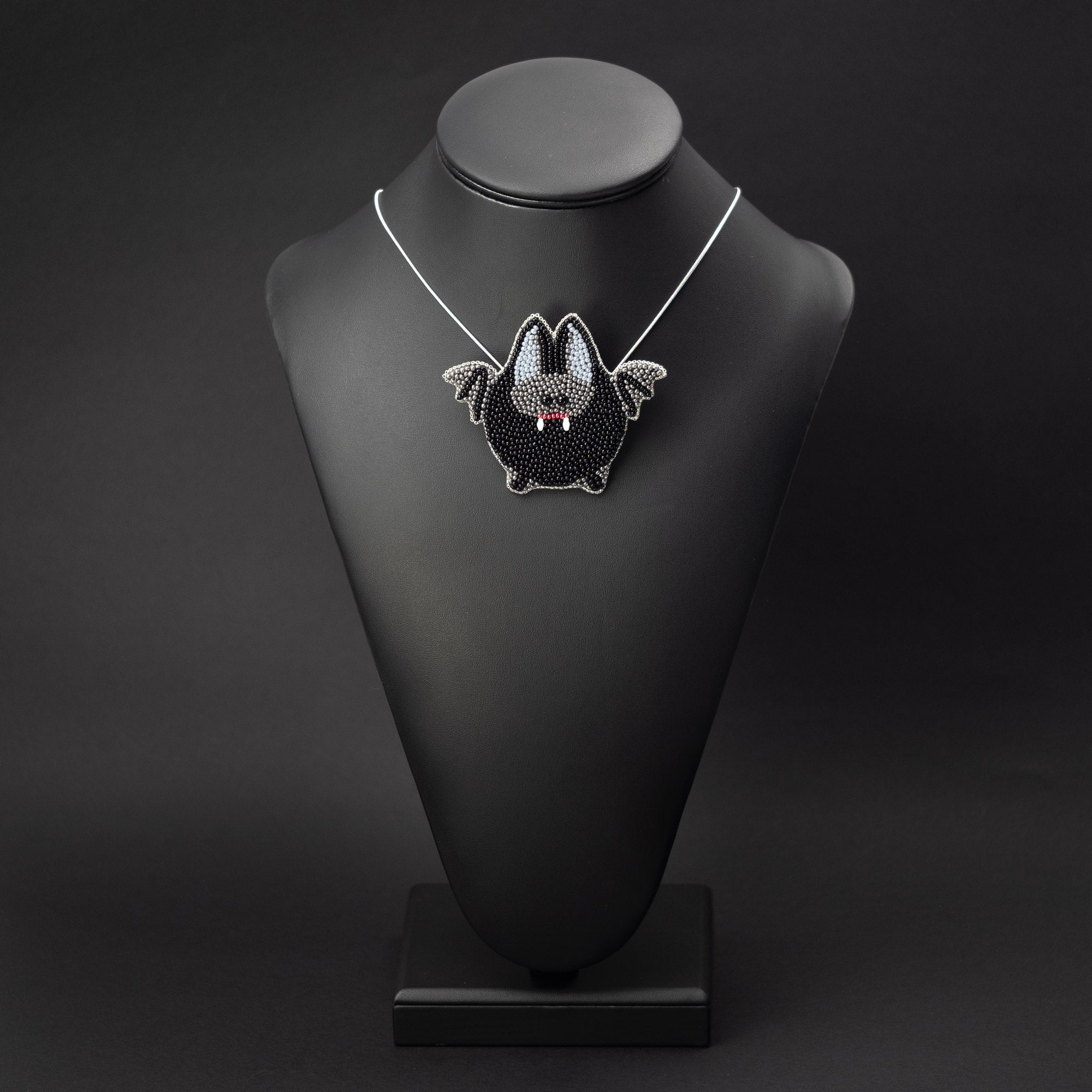 Brooch-pendant "Bat"