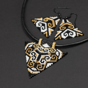 Earrings "Blooming Of The Hearts"
