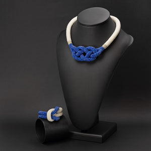 Beaded crochet bracelet "Cruise"