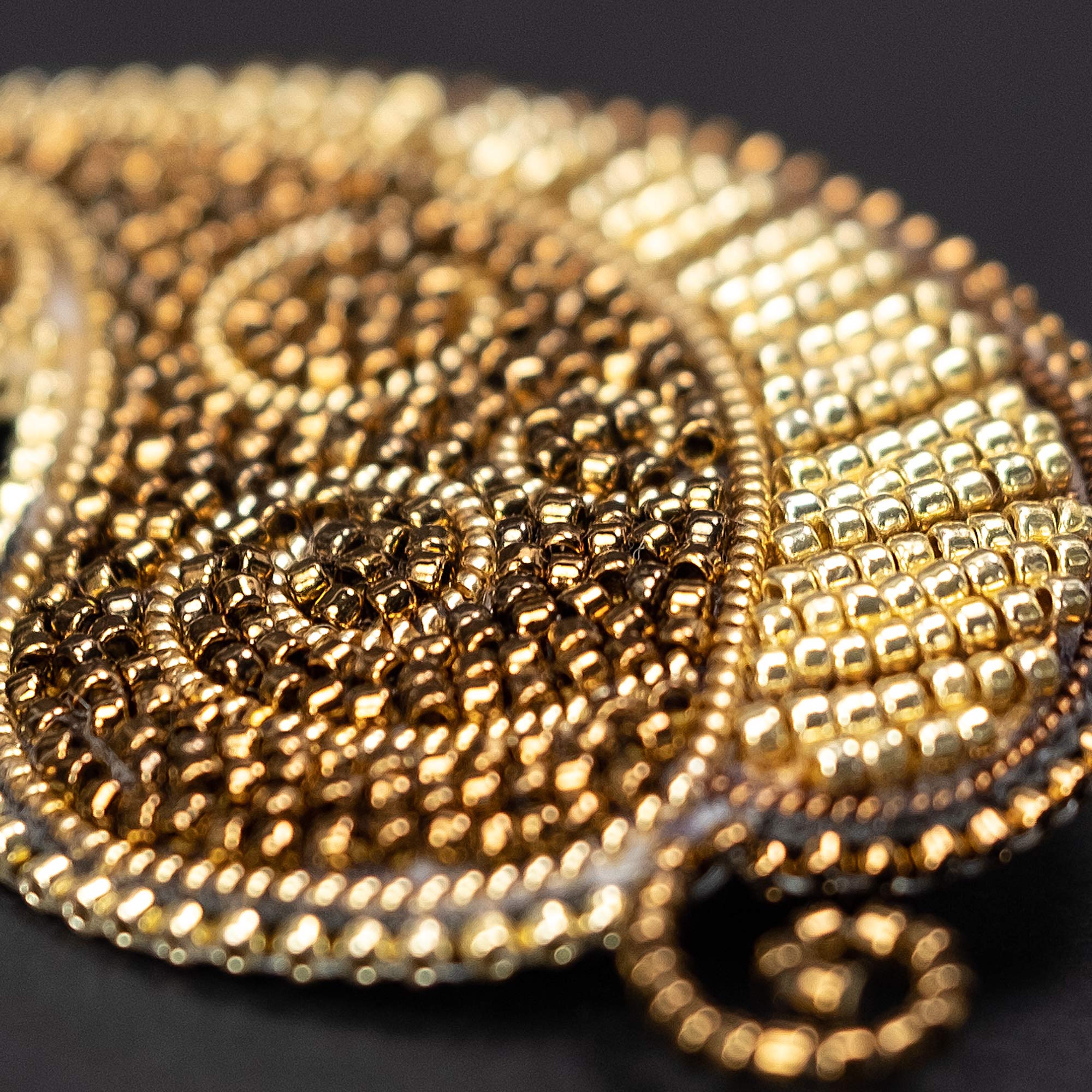 Brooch "Curly Leaf"