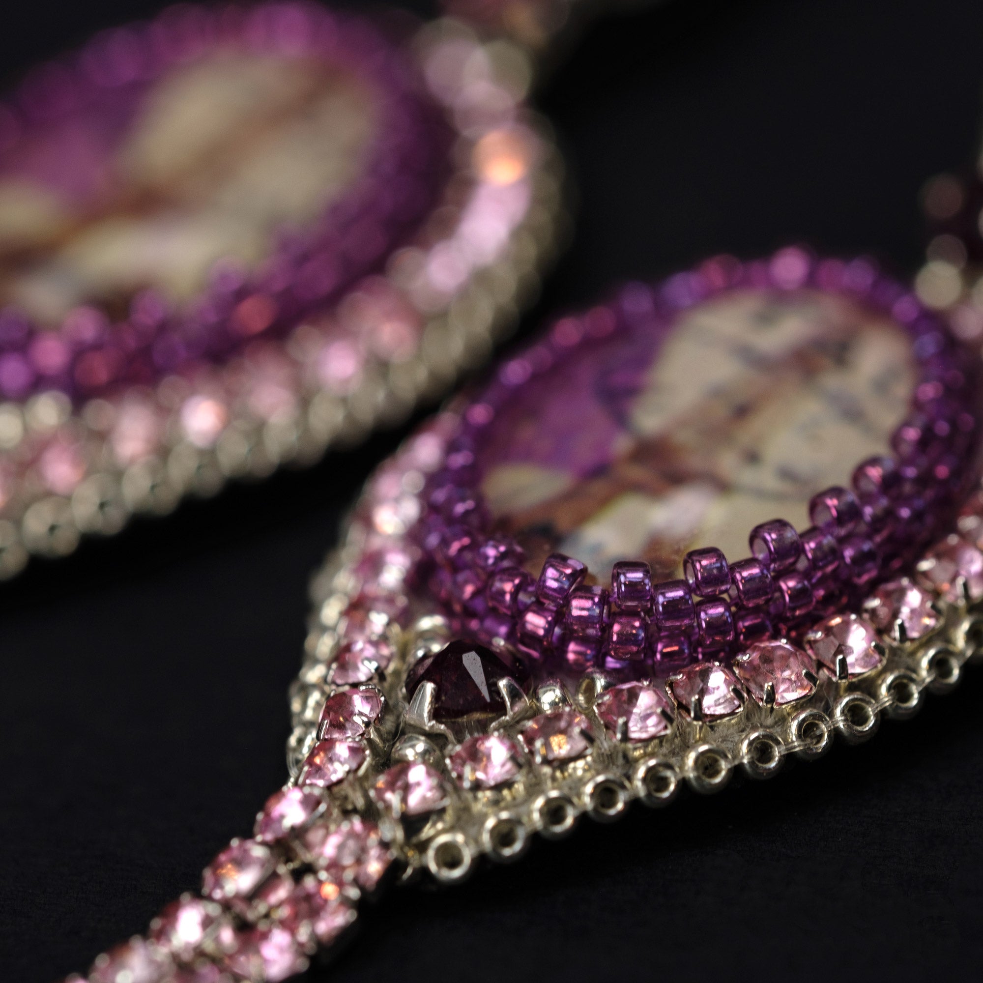 Earrings "Evening in Paris"