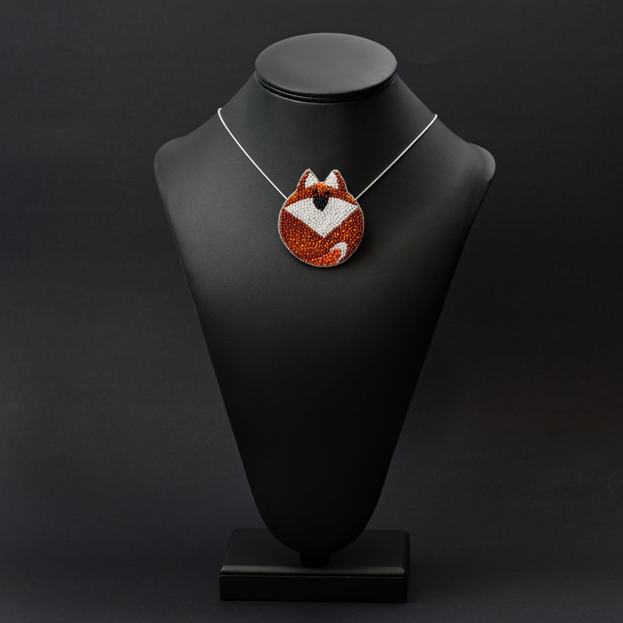 Brooch-pendant "Fox"