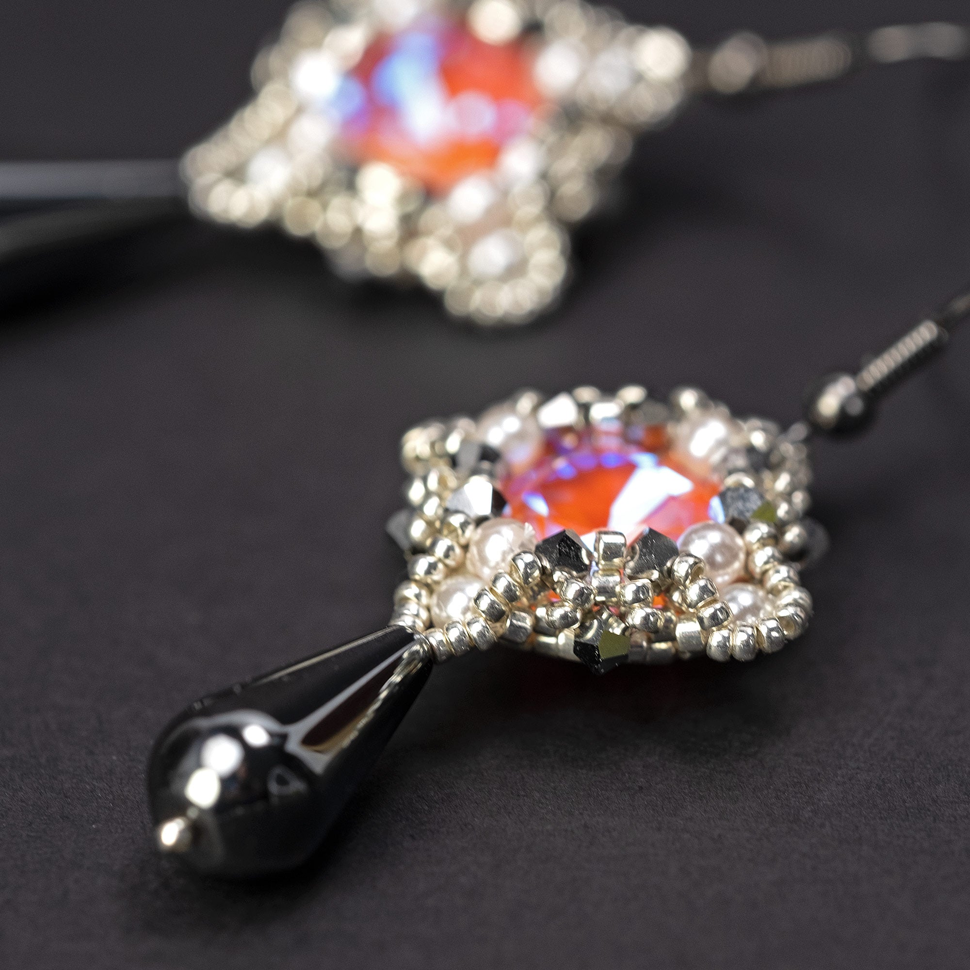 Earrings "Magical Sunrise"