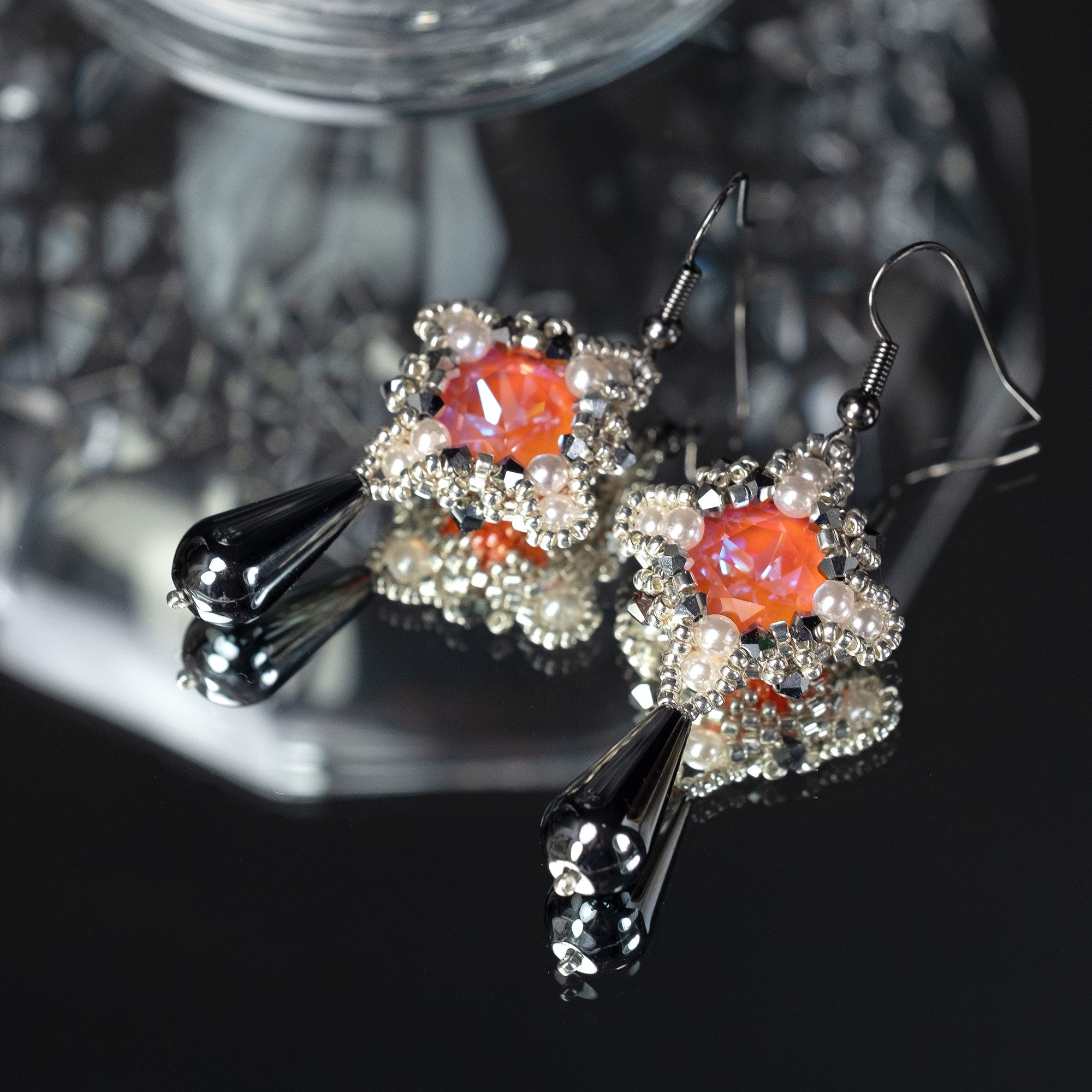 Earrings "Magical Sunrise"