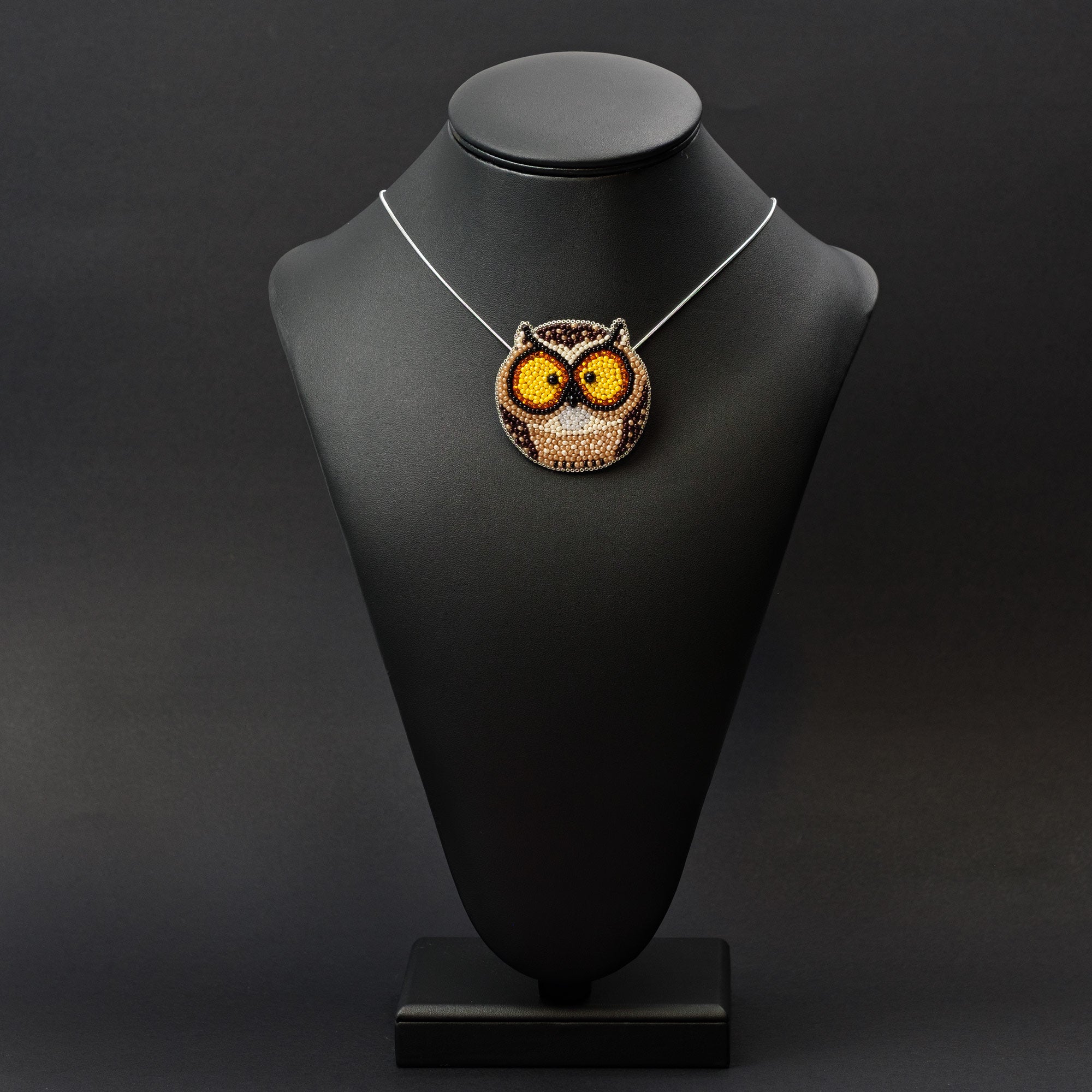 Brooch-pendant "Owl"