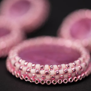 Earrings "Purple Sunset"