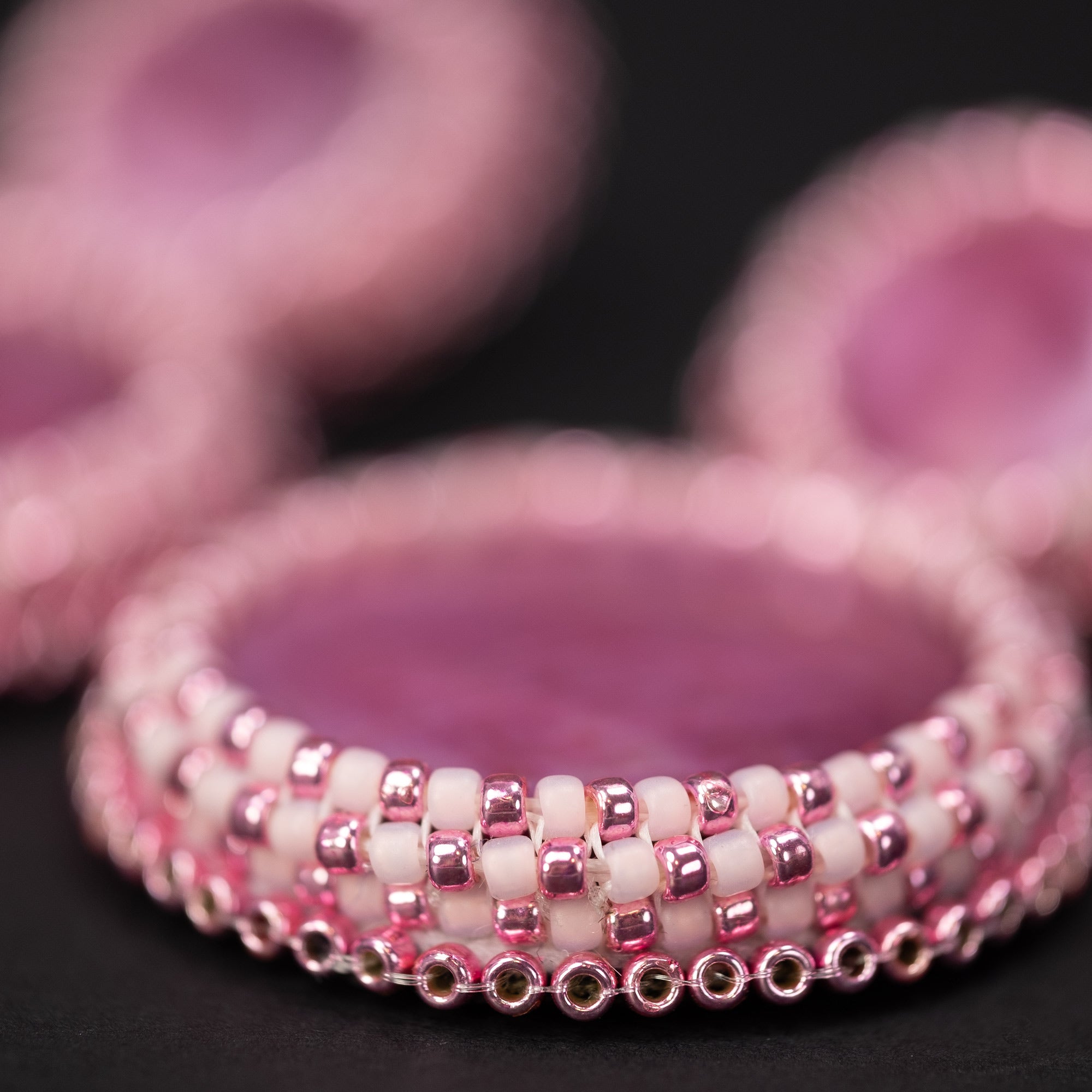 Earrings "Purple Sunset"