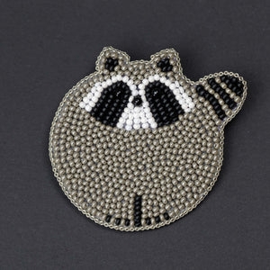 Brooch-pendant "Raccoon"