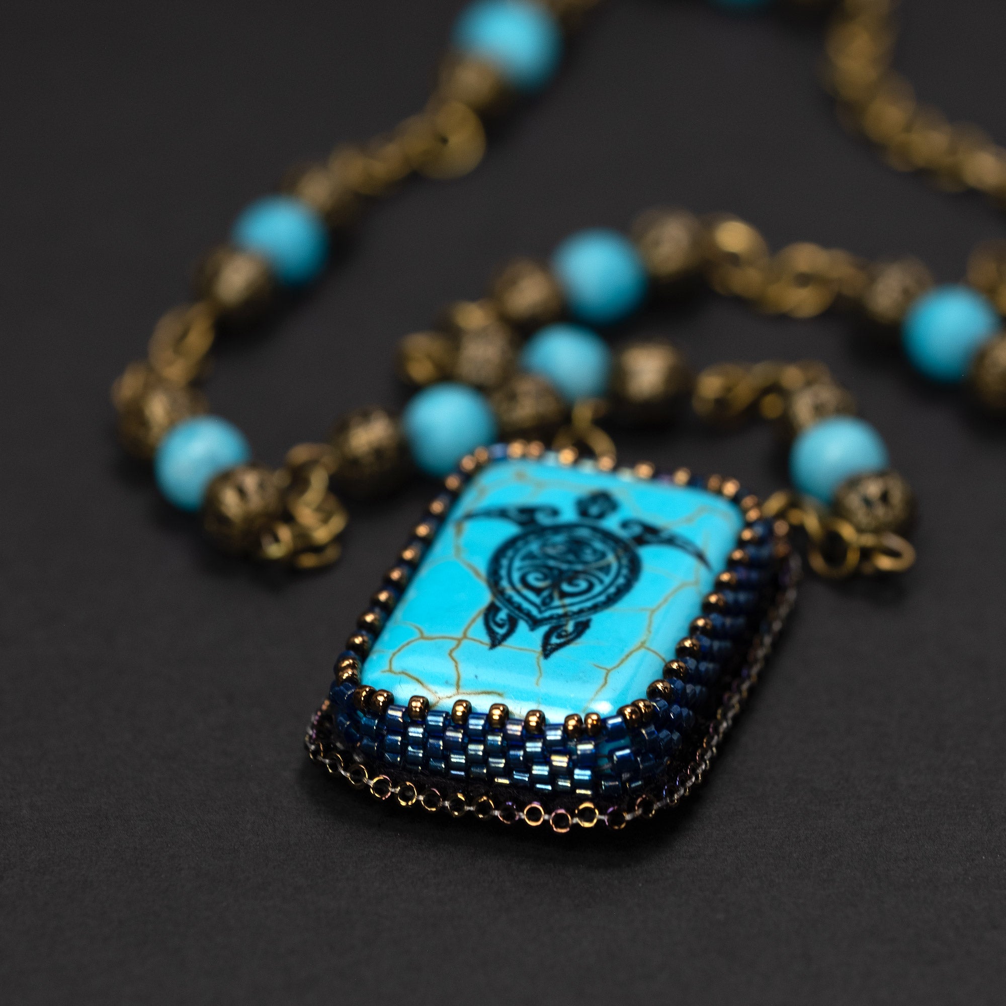Necklace "Sea Turtles"
