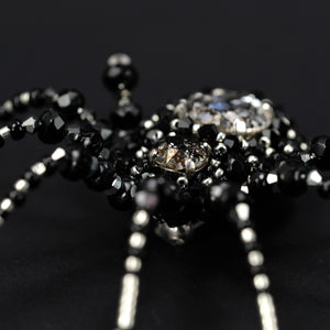 Brooch "Black Spider"