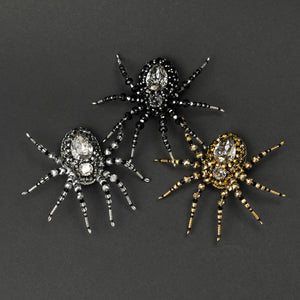 Brooch "Black Spider"