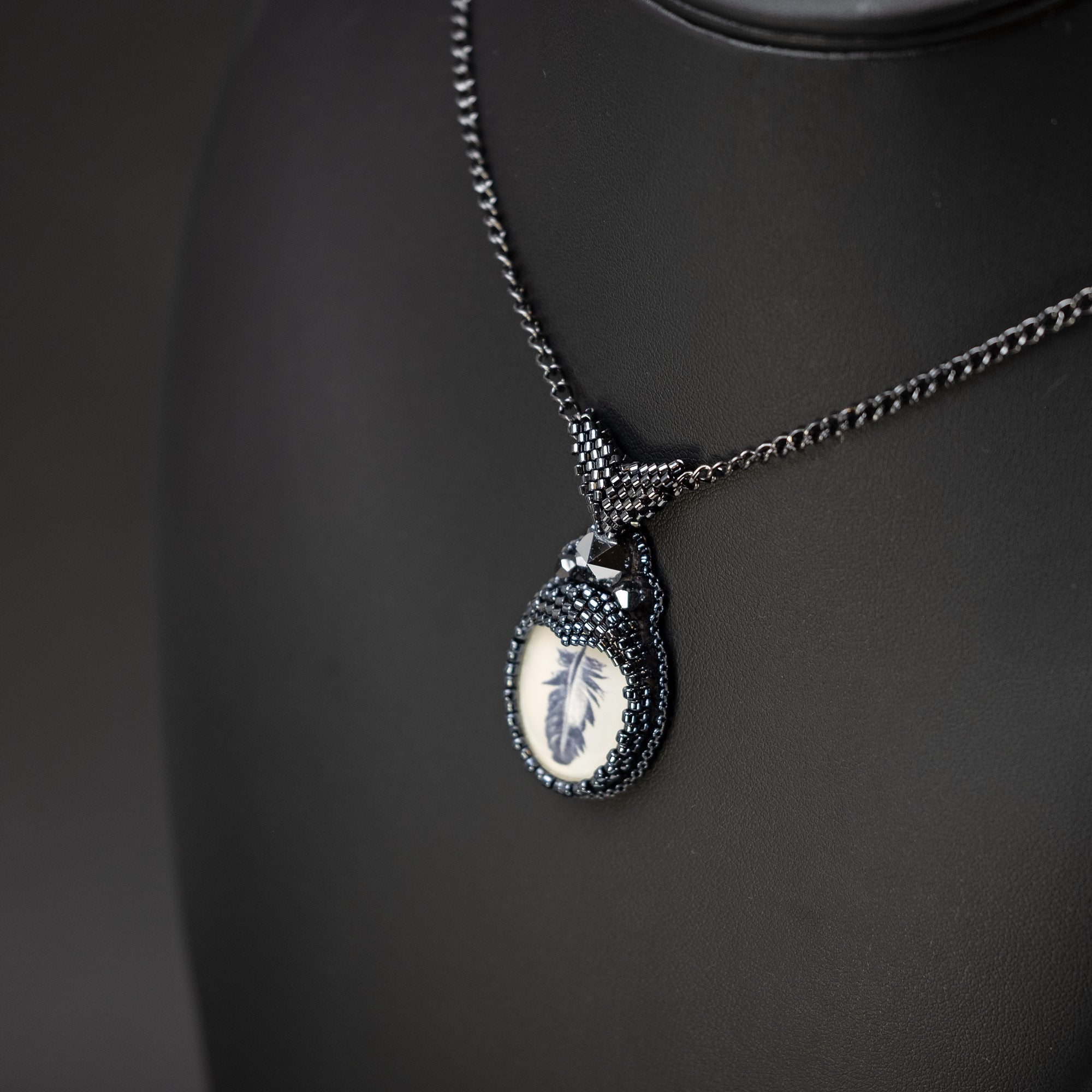 Pendant "Tiny Feather"