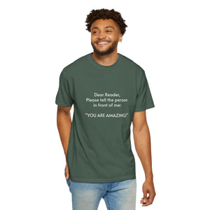 You are amazing - Unisex T-shirt with message