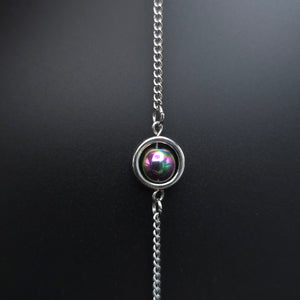 Bracelet "Rainbow Hematite Small Drop"