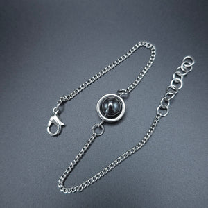 Bracelet "Hematite Small Drop"