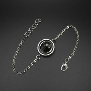 Bracelet "Hematite Big Drop"