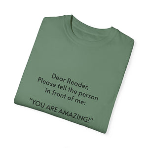 You are amazing - Unisex T-shirt with message