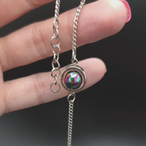 Bracelet "Rainbow Hematite Small Drop"