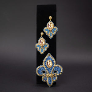 Brooch "Fleur-de-lis"