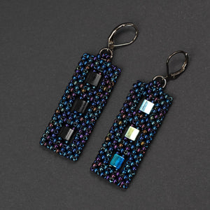 Earrings "City Night Lights"