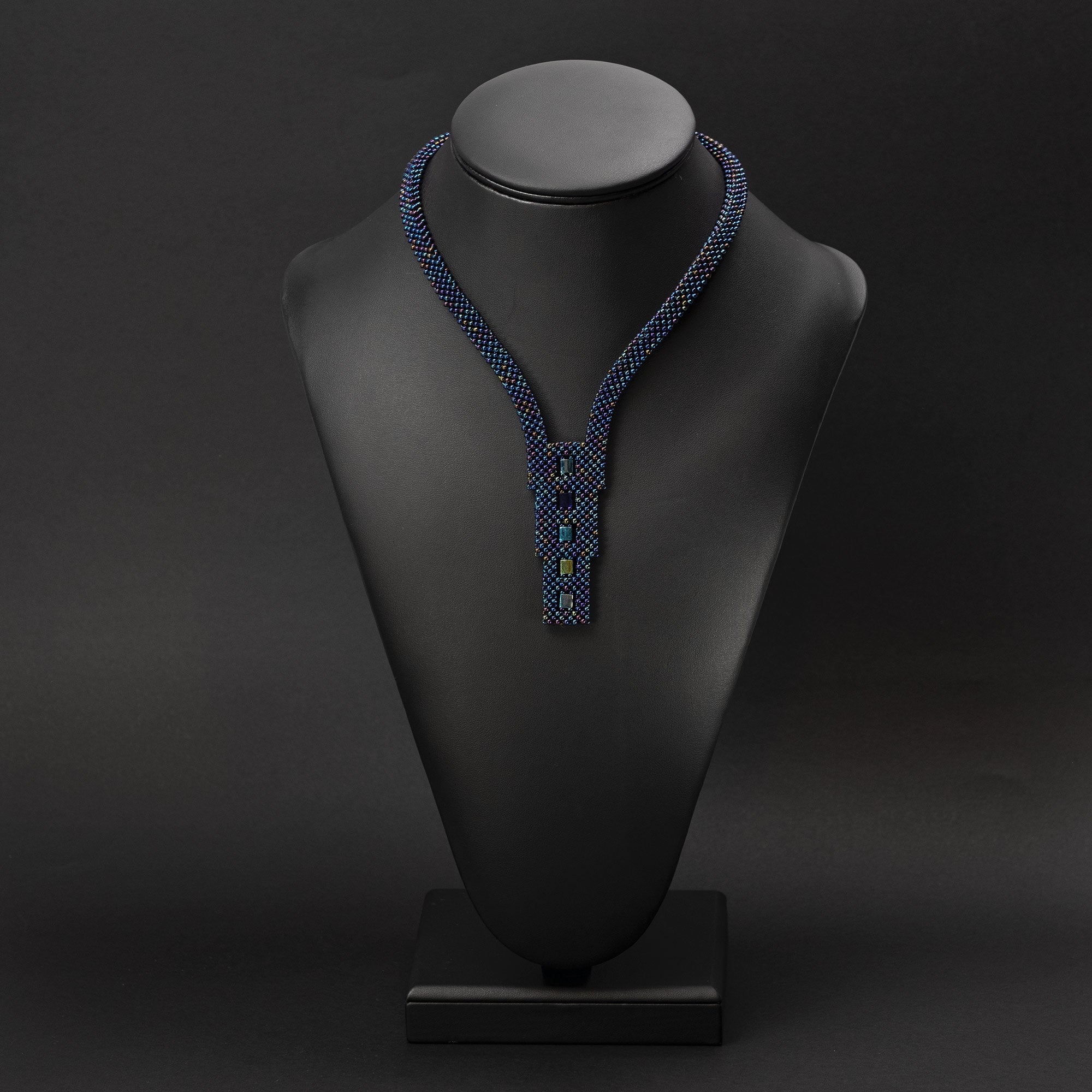 Necklace "City Night Lights"