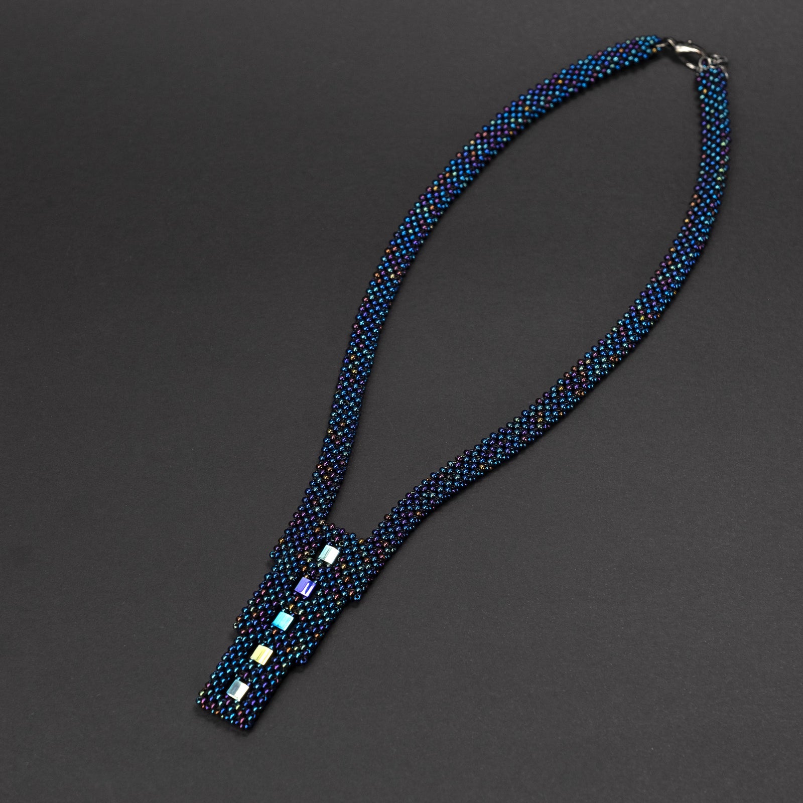 Necklace "City Night Lights"