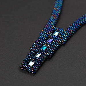 Necklace "City Night Lights"