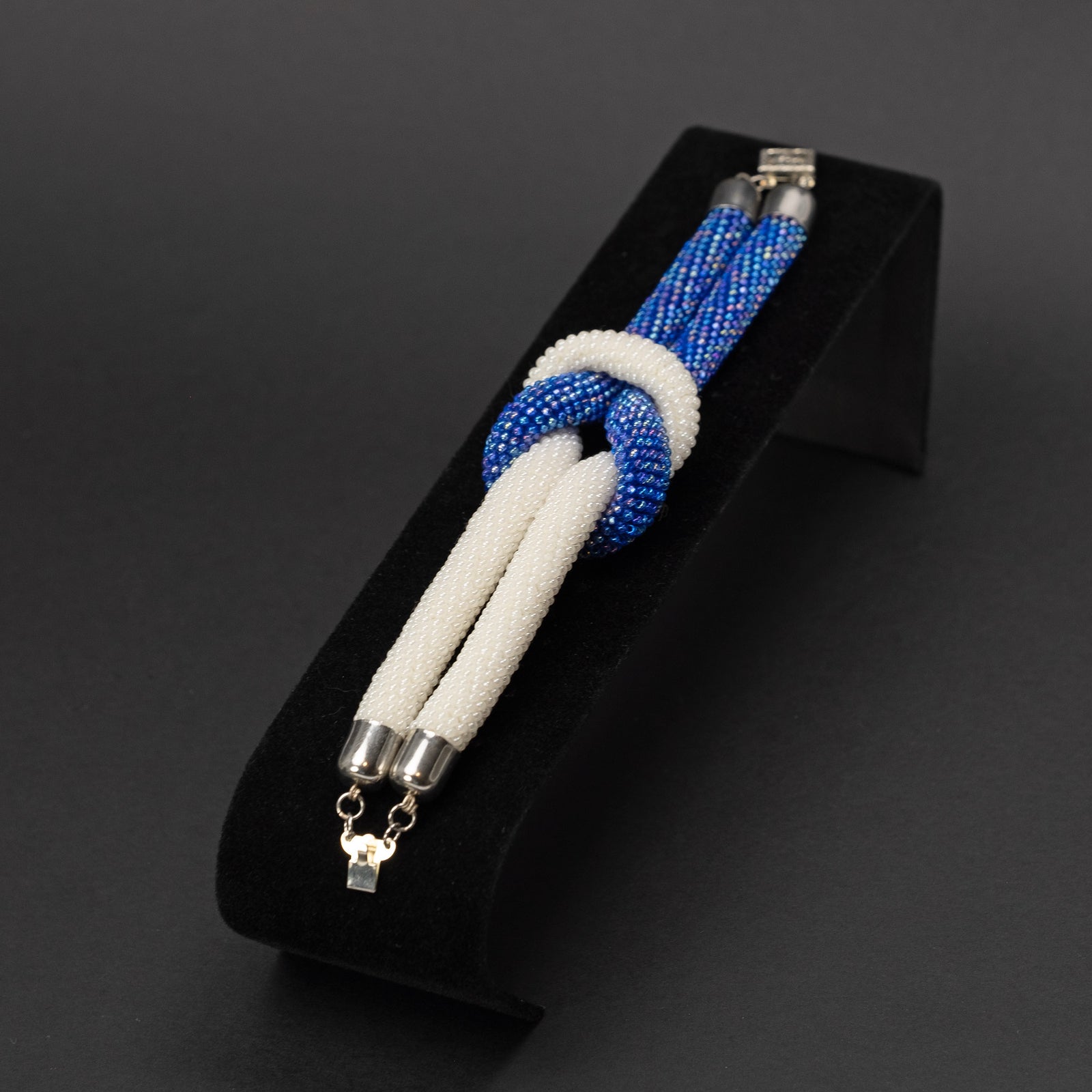 Beaded crochet bracelet "Cruise"