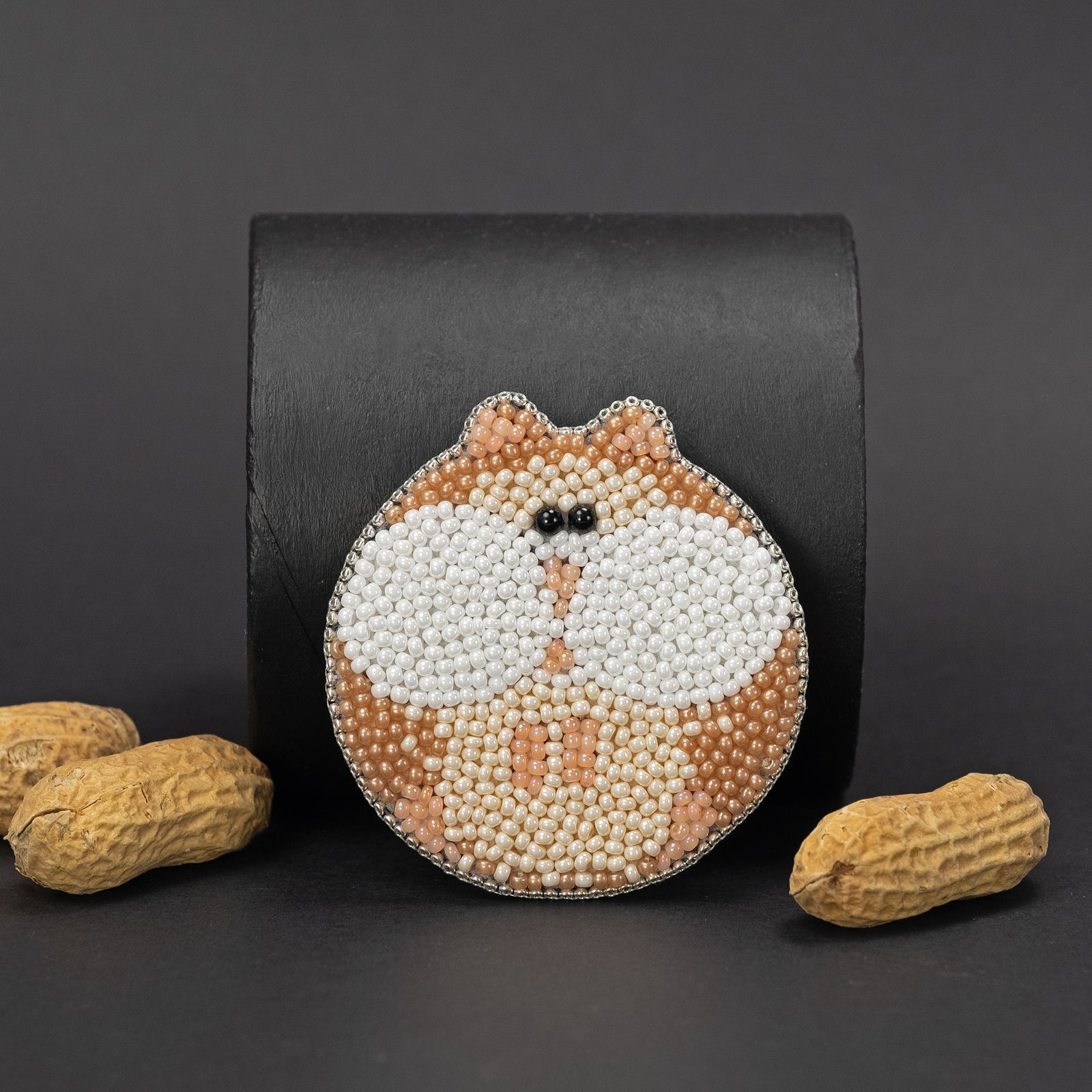 Brooch-pendant "Hamster"