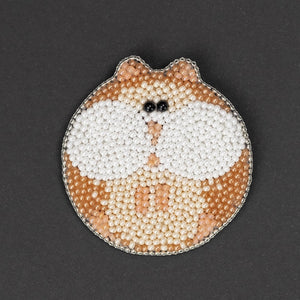 Brooch-pendant "Hamster"