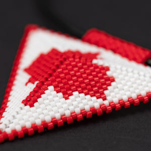 Pendant "Maple Leaf" triangle