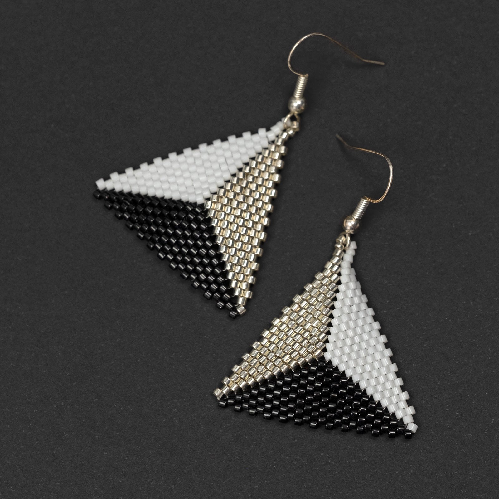 Earrings "Silver Trio"