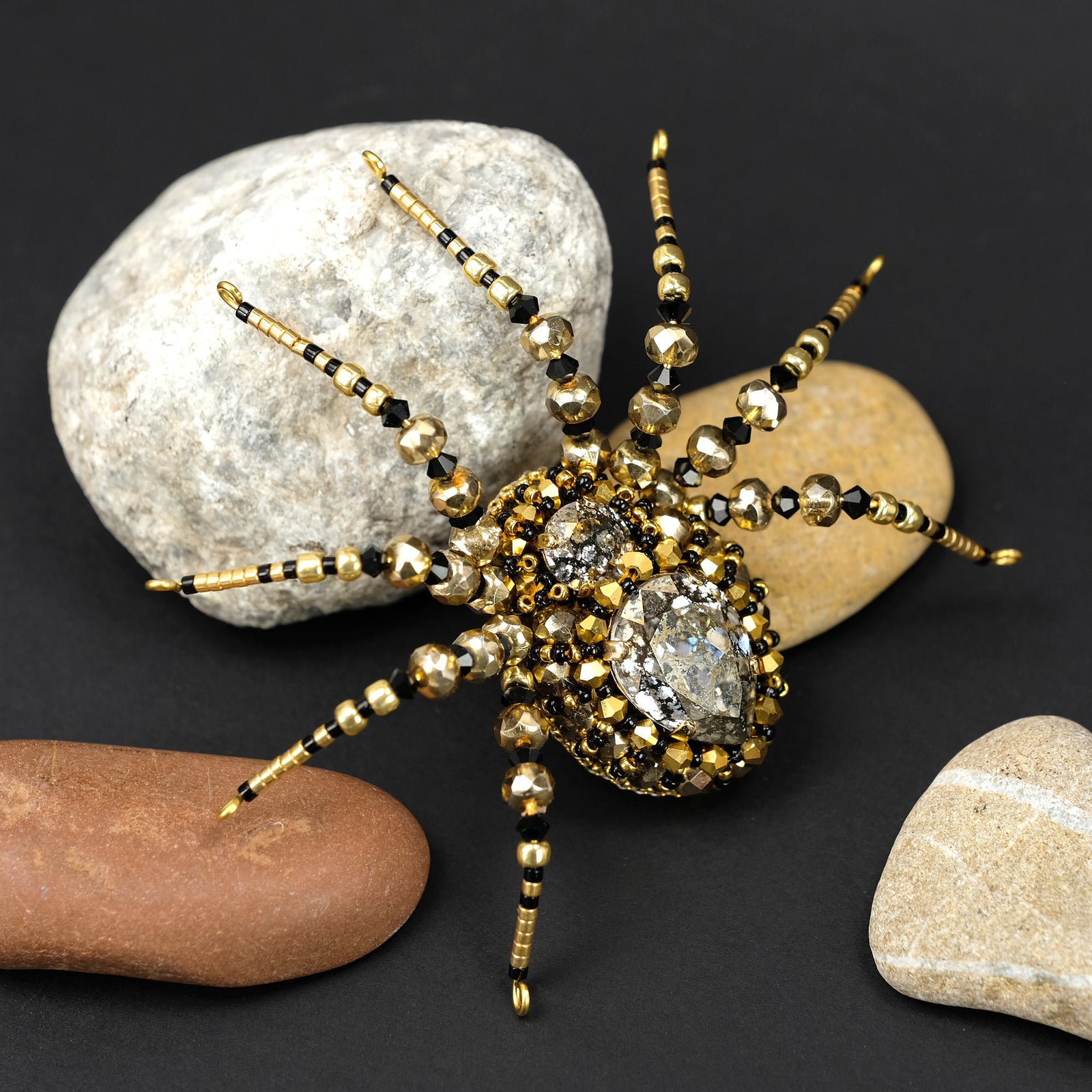 Brooch "Golden Spider"