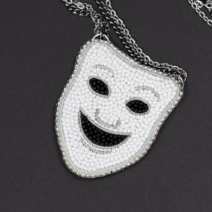 Pendant "Theatre Masks"