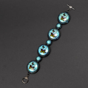 Bracelet "Turquoise Butterflies"